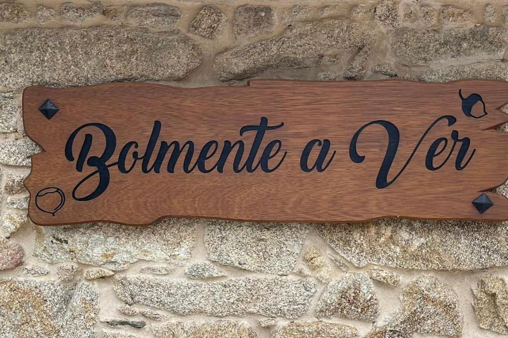 Casa Bolmente a Ver en la Ribeira Sacra. Villa Sober Exterior foto